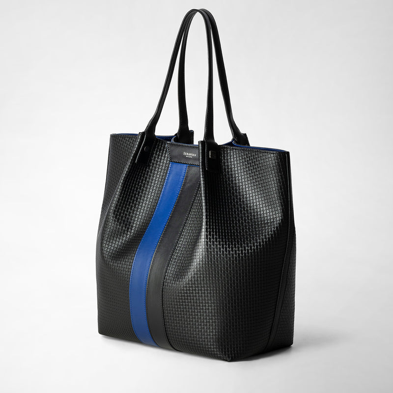 Serapian VERTICAL SECRET TOTE BAG IN STEPAN Offerta per la Festa della Mamma