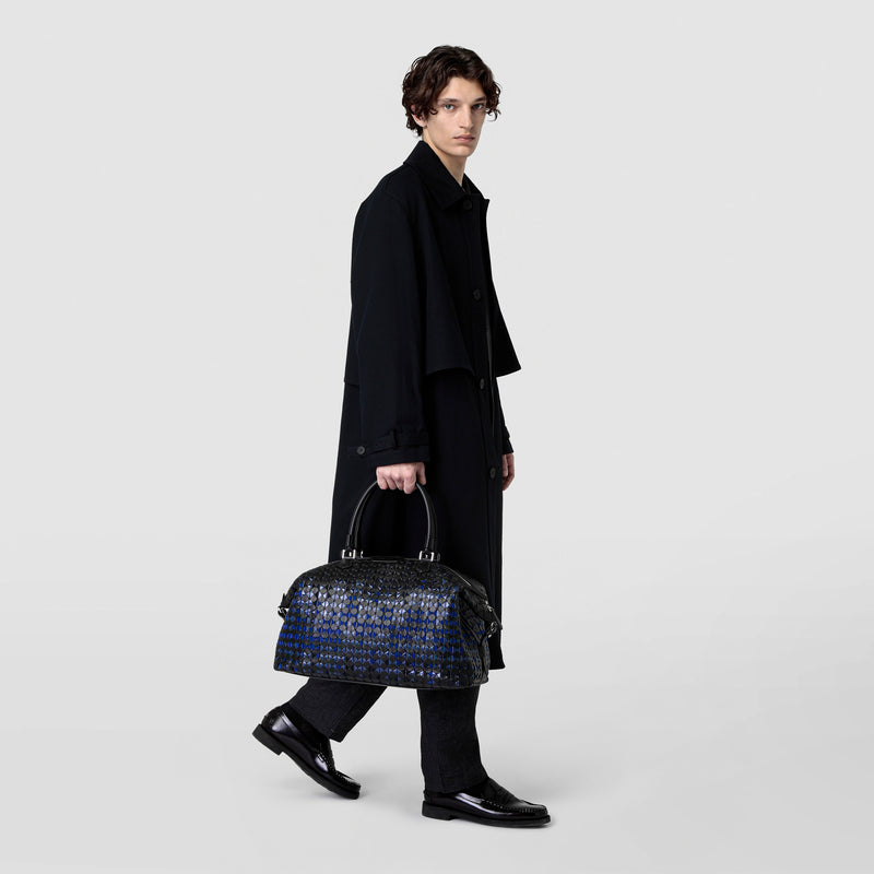 Serapian BORSA BUSINESS SLIM IN MOSAICO MESTIERI D'ARTE