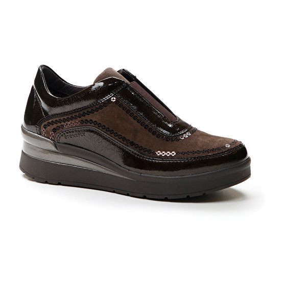 Stonefly CREAM 43 S.PATENT/VELOUR Negozi Online