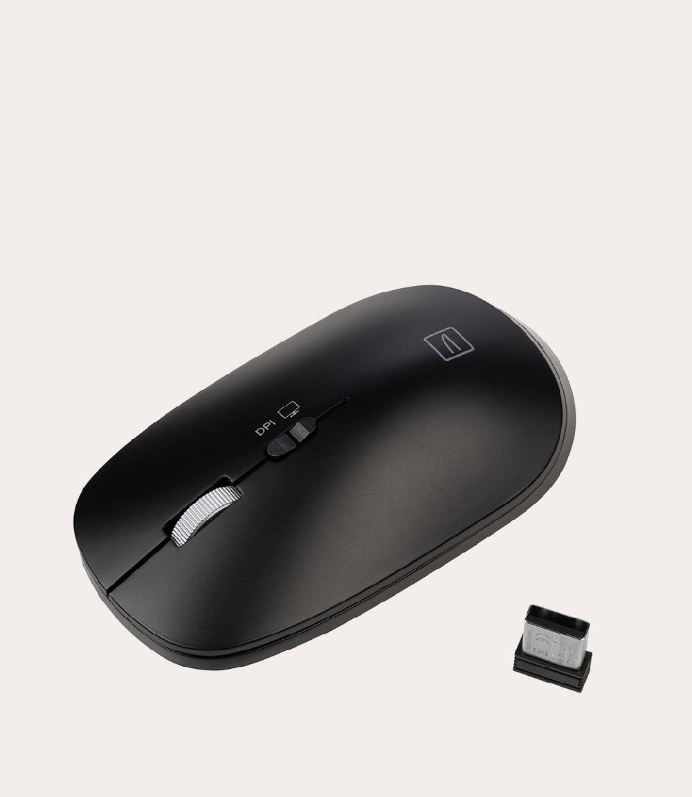 Tucano Wireless mouse con tasto privacy Online