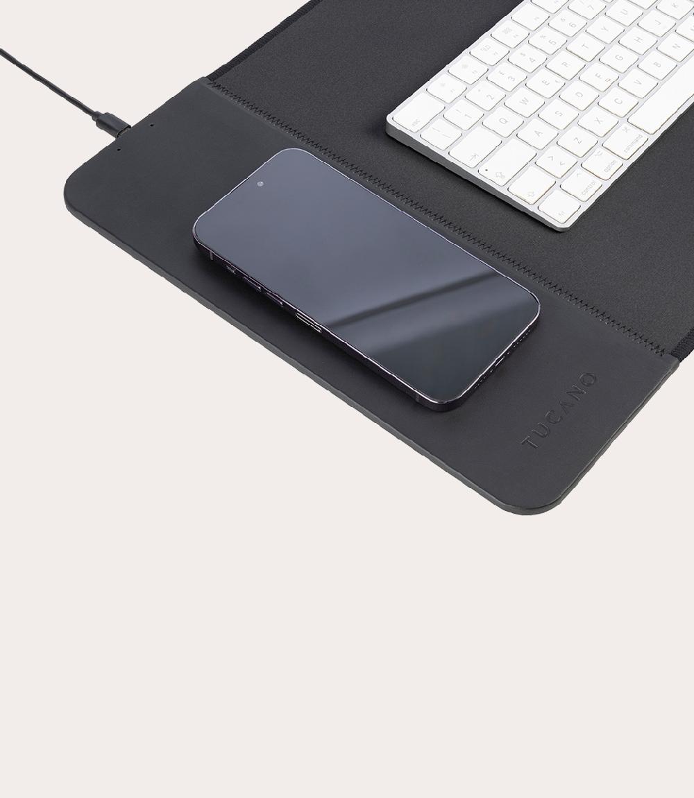 Tucano Tappeto scrivania con ricarica wireless Vendita Economica