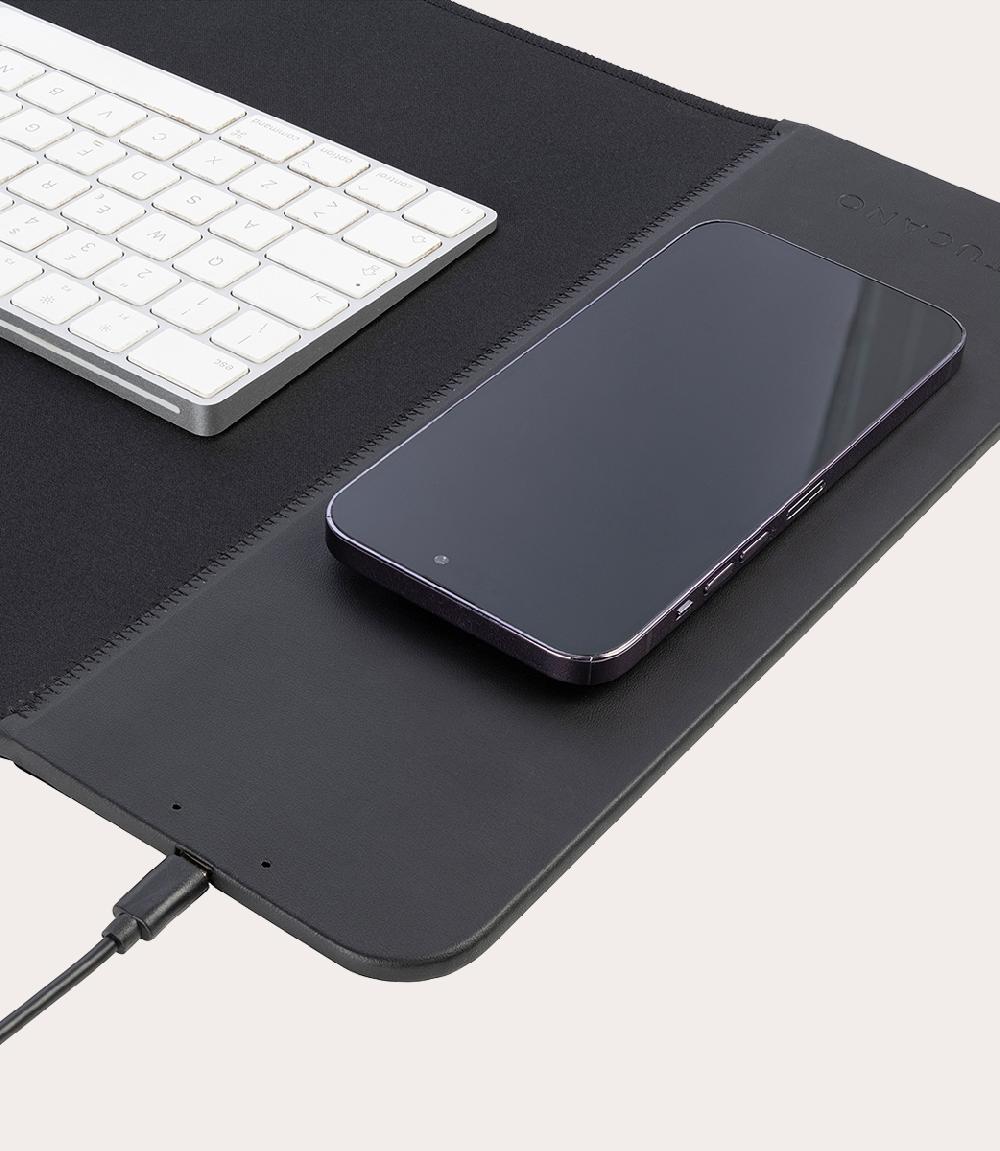 Tucano Tappeto scrivania con ricarica wireless Vendita Economica