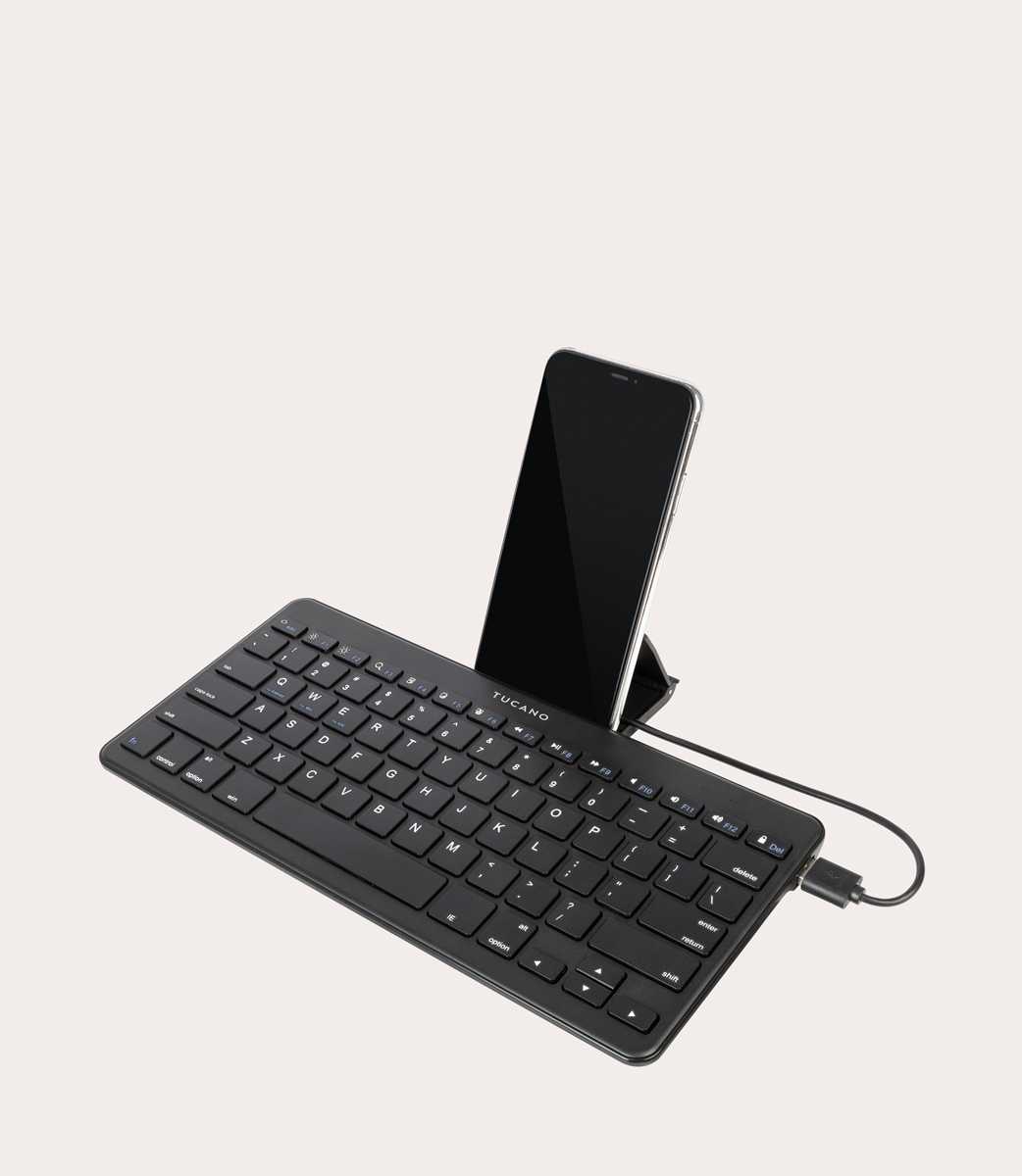 Tucano Tastiera per tablet con stand e cavo Type-C e Micro-USB Vendite Flash