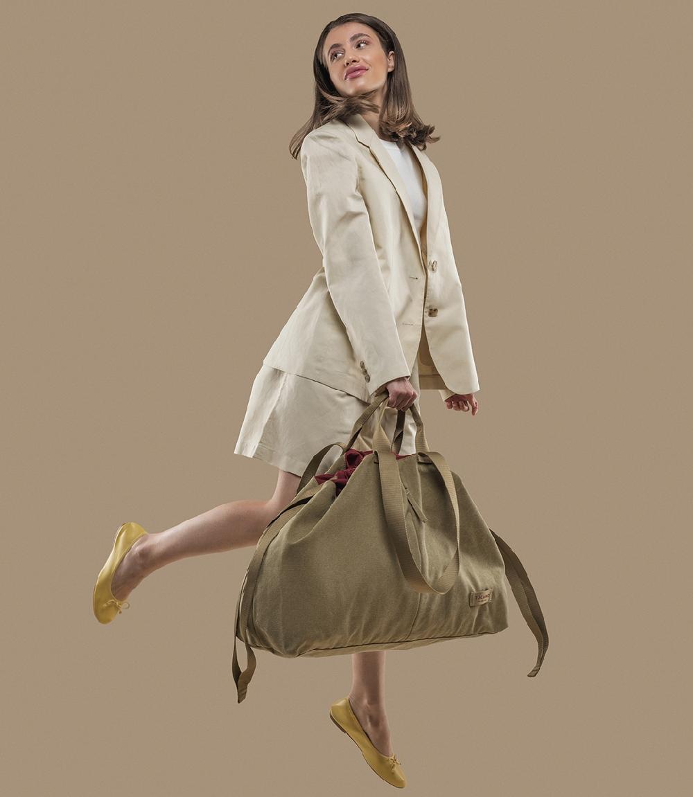 Tucano Borsa shopper in canvas misura large Fino Al -60%