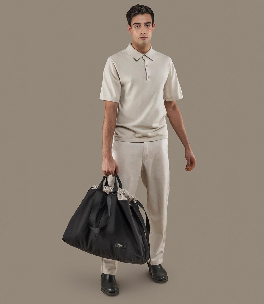 Tucano Borsa shopper in canvas misura large Fino Al -60%