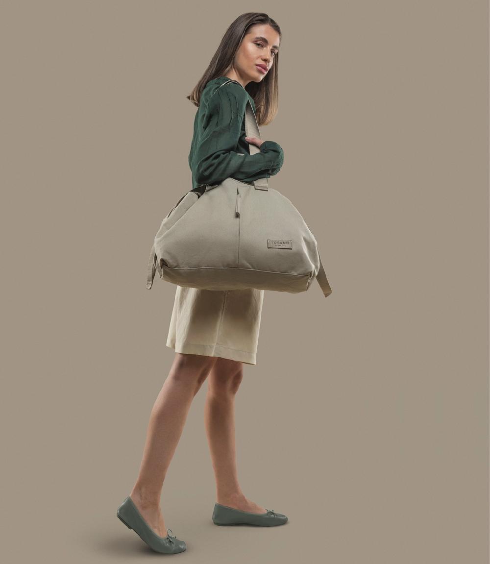 Tucano Borsa shopper in canvas misura medium Shopping Online