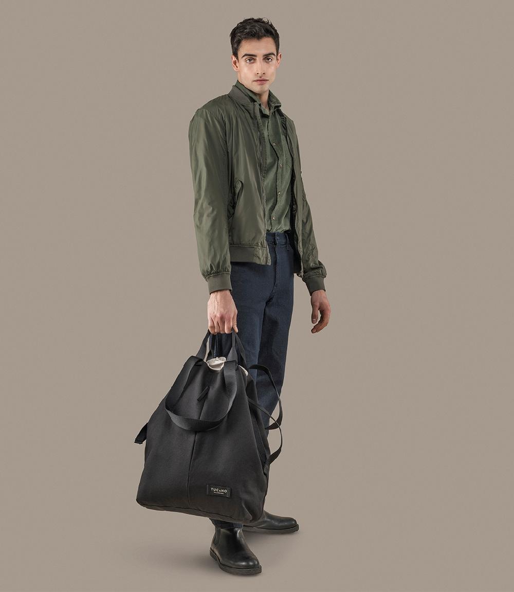 Tucano Borsa shopper verticale in canvas Affare Del Giorno