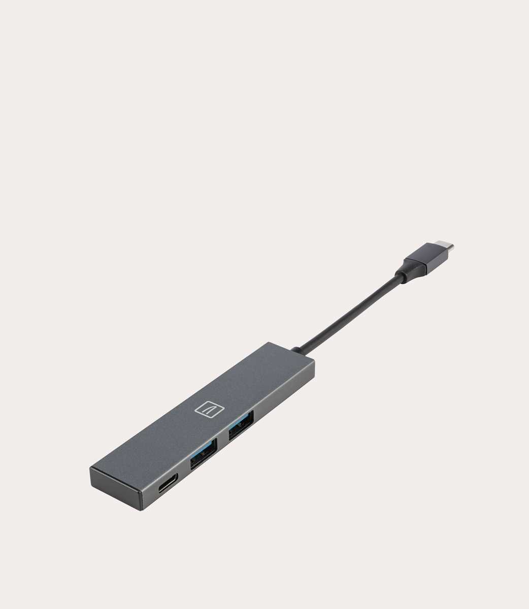 Tucano Hub type-C 3-in-1 con 2 USB 3.0 + 1 USB-C Saldi Di Fabbrica