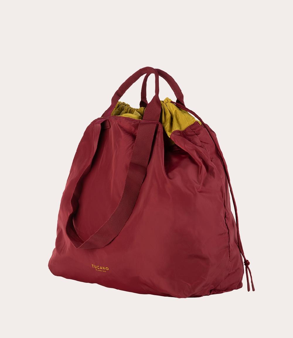 Tucano Borsa shopper pieghevole in materiale ottenuto dalla plastica riciclata Saldi
