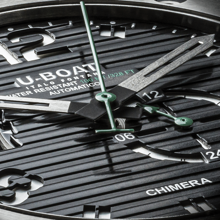 U Boat CHIMERA 46MM SS NERO Convenienza