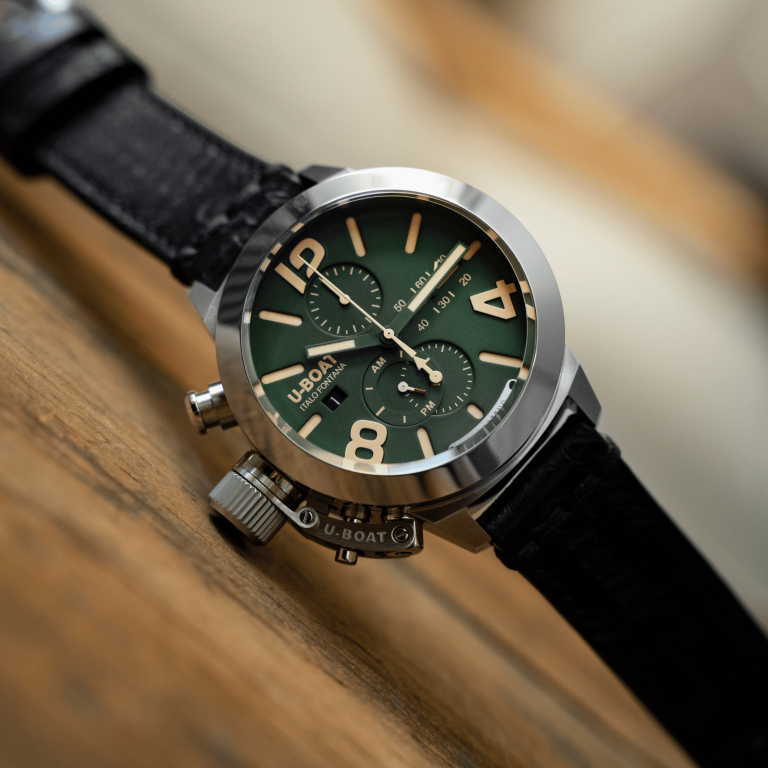 U Boat CLASSICO 45 TUNGSTENO CAS GREEN Online