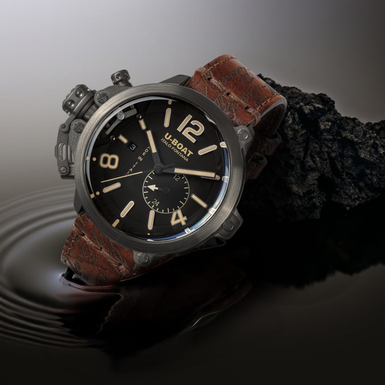 U Boat CAPSULE 50MM TITANIUM BK BE Offerte