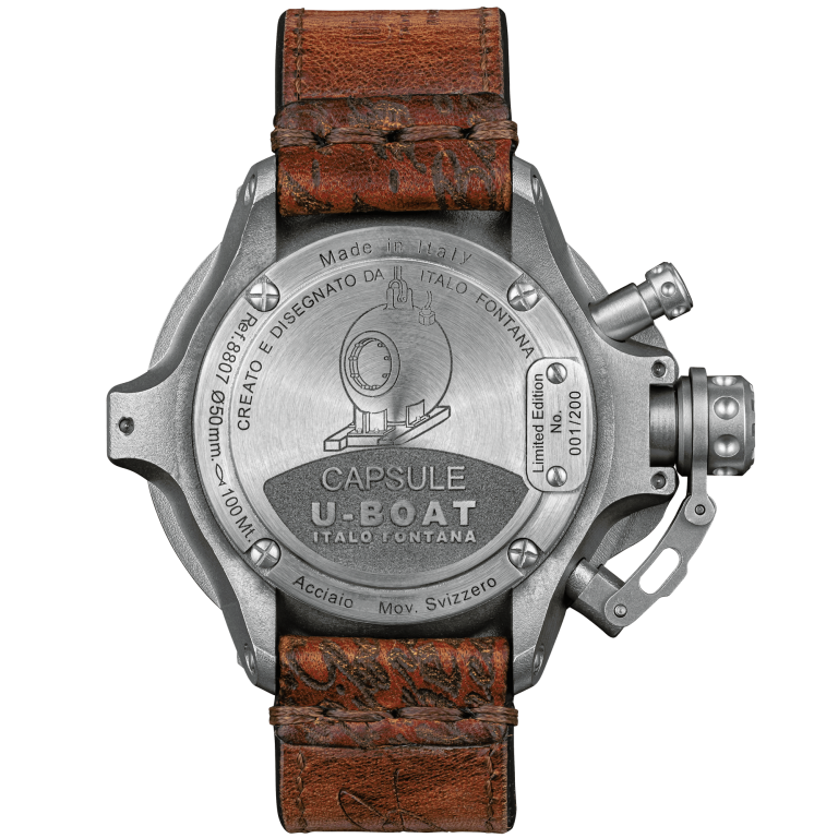 U Boat CAPSULE 50MM SS BK BE Hotsell