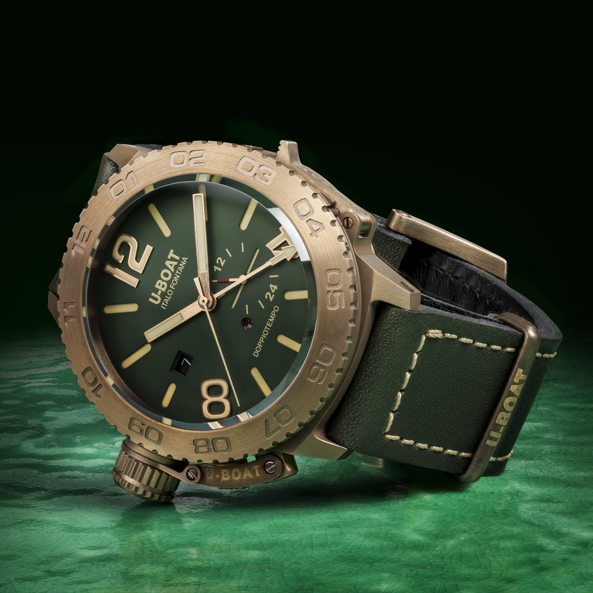 U Boat DOPPIOTEMPO 46MM BRONZO GR 2025