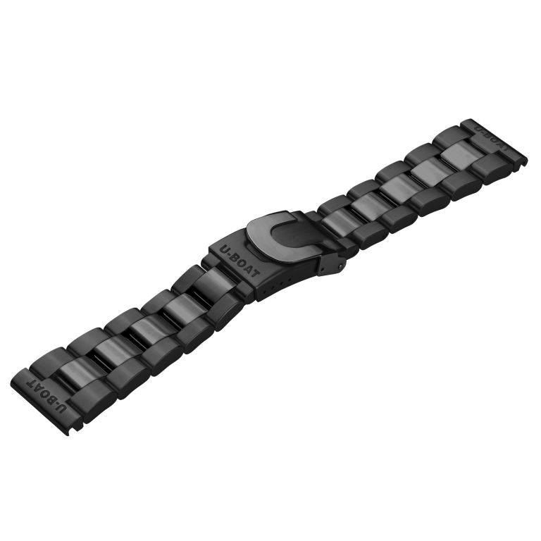U Boat U-BOAT BRACELET 23MM BLACK