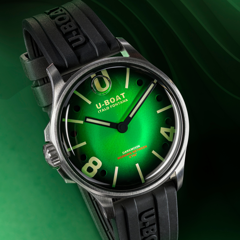 U Boat DARKMOON 40 MM GREEN SS SOLEIL Sconto