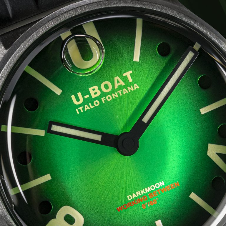 U Boat DARKMOON 40 MM GREEN SS SOLEIL Sconto