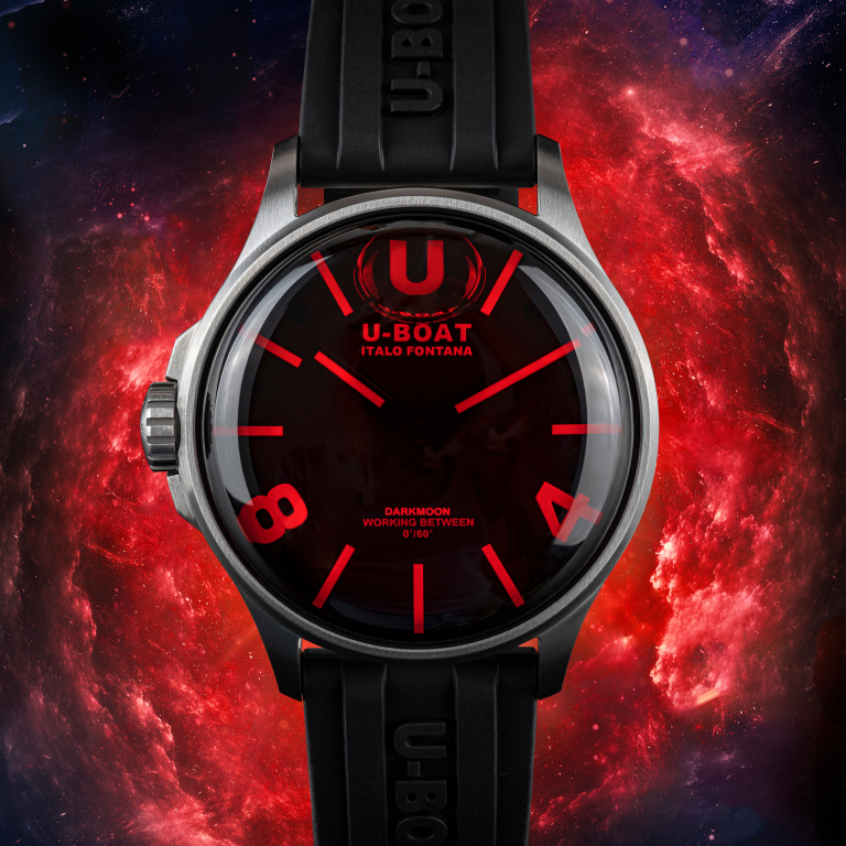 U Boat DARKMOON 40 MM SS RED GLASS Offerta