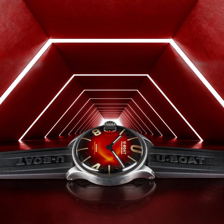 U Boat DARKMOON 40 MM RED SS SOLEIL Economico