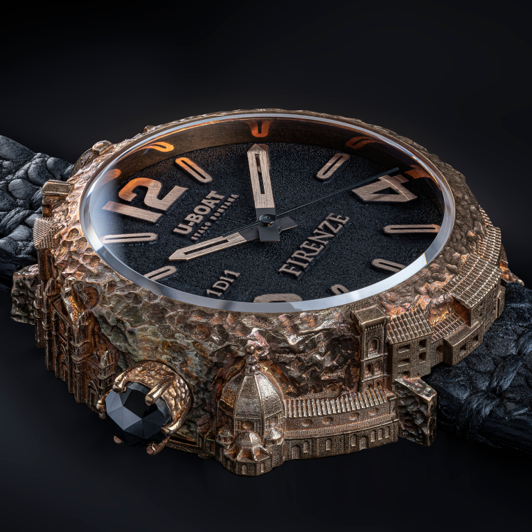 U Boat FIRENZE 45MM BRONZE DIAMOND In Vendita