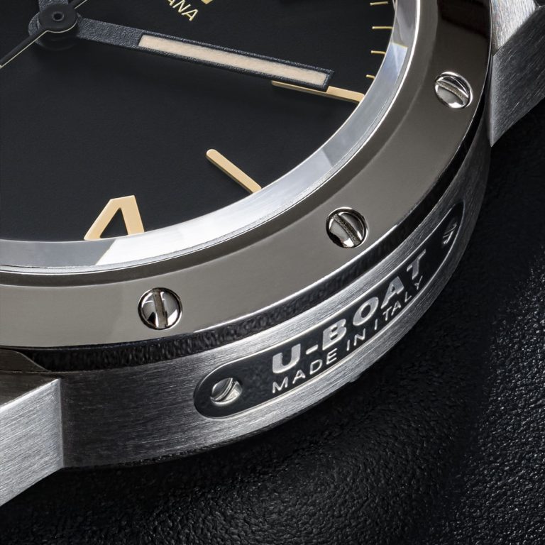 U Boat CLASSICO 40MM VINTAGE SCREWS BEZEL Vendita Economica