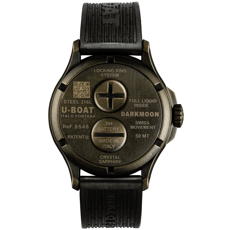 U Boat DARKMOON 44 MM BK BROWN VINTAGE Saldi Di Fabbrica