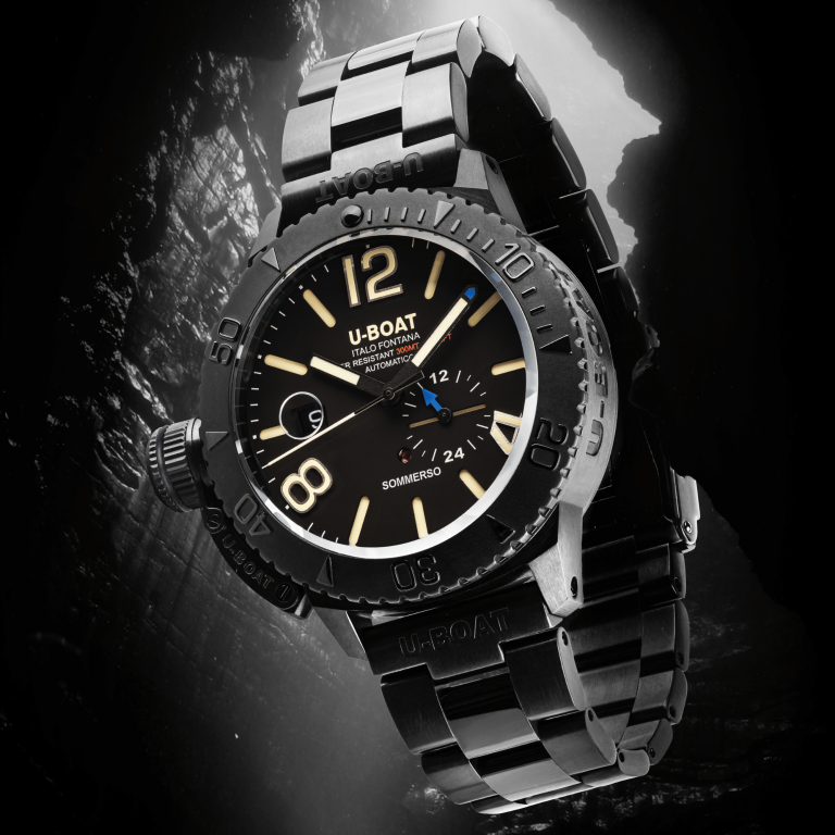 U Boat SOMMERSO 46MM DLC BRACELET Italy