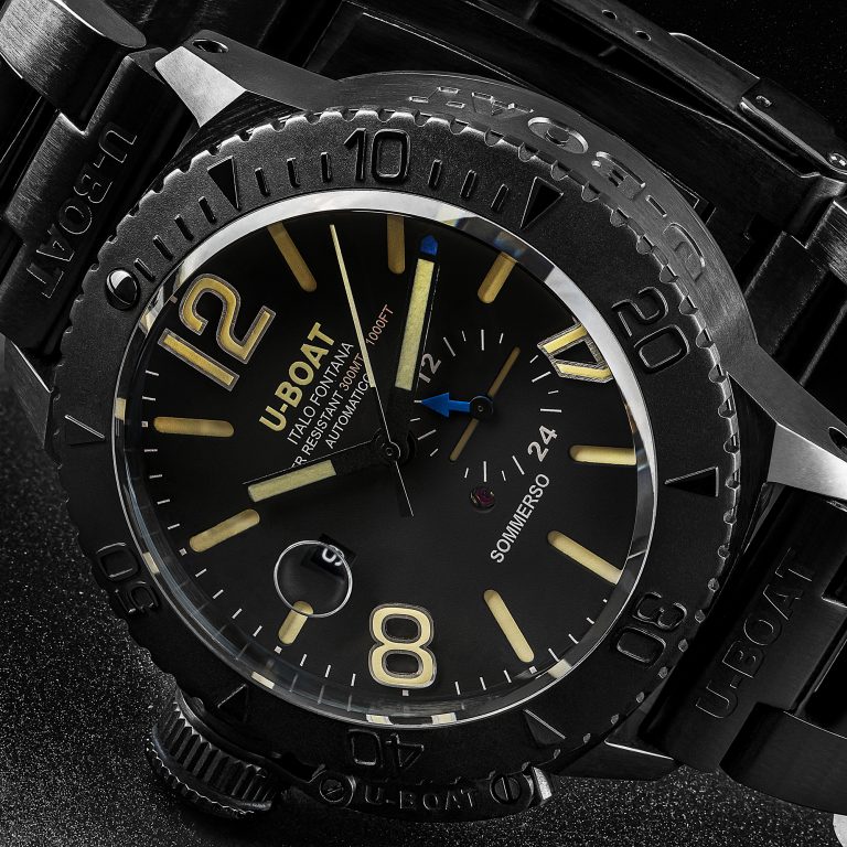 U Boat SOMMERSO 46MM DLC BRACELET Italy