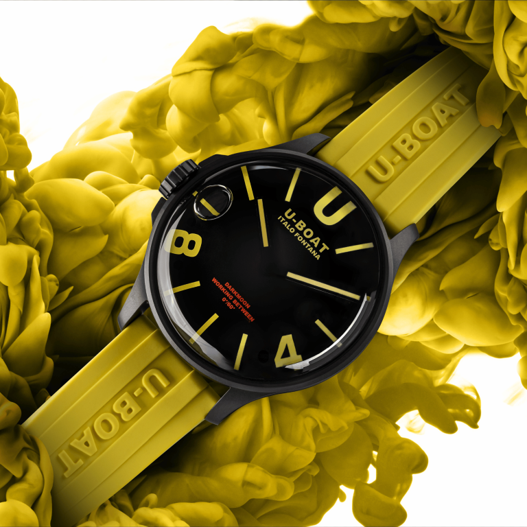 U Boat DARKMOON 44MM BK YELLOW PVD Italia