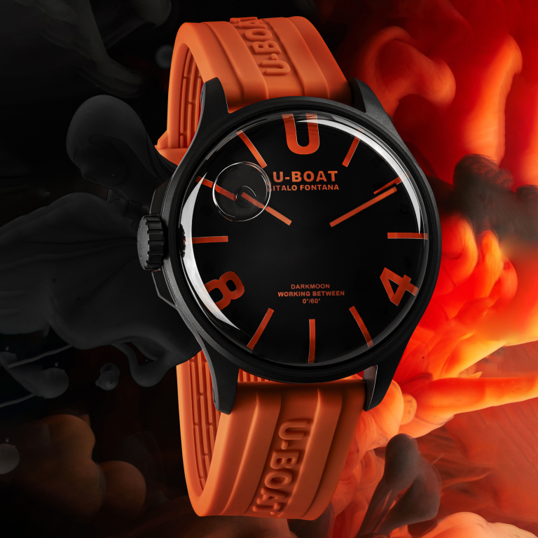 U Boat DARKMOON 44MM BK ORANGE PVD 2025