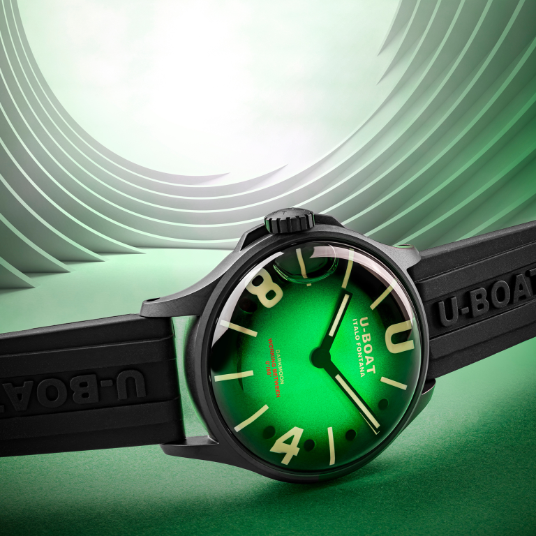 U Boat DARKMOON 40 MM GREEN PVD SOLEIL In Linea