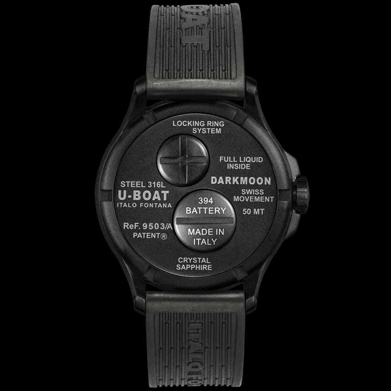U Boat DARKMOON 40 MM GREEN PVD SOLEIL In Linea