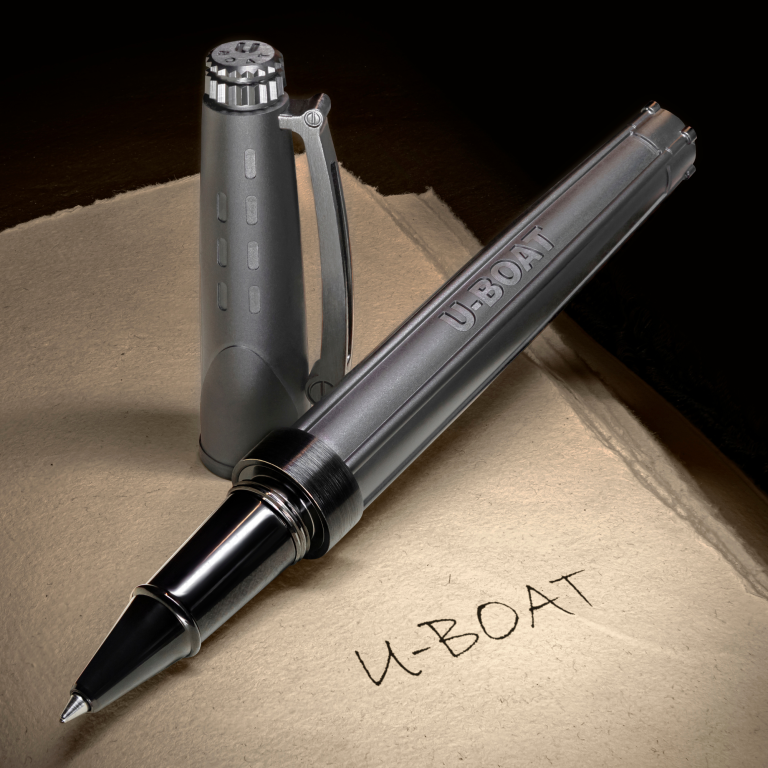 U Boat PENNA ROLLER GRIGIO Nuovo