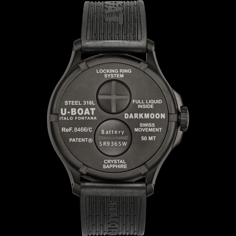 U Boat DARKMOON 44MM RED GLASS PVD Qualità Garantita