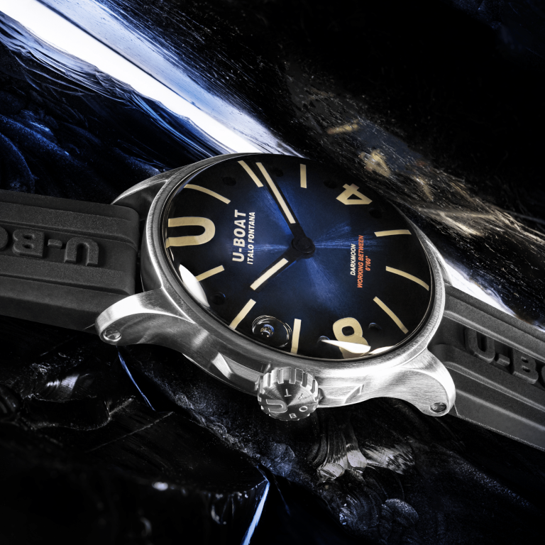 U Boat DARKMOON 40 MM BLUE SS Sottocosto