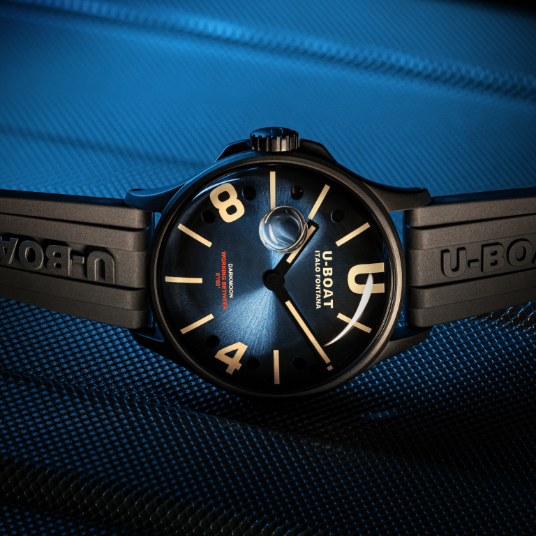 U Boat DARKMOON 40 MM BLUE PVD Presa