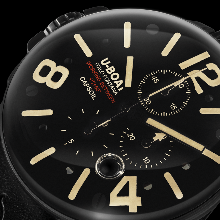 U Boat CAPSOIL CHRONO 45MM DLC Offerta