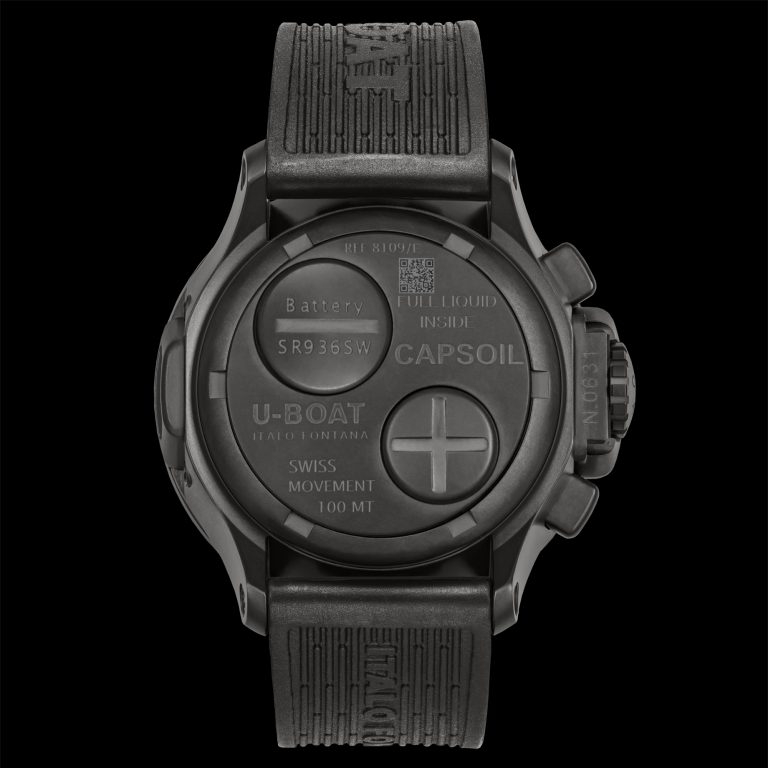 U Boat CAPSOIL CHRONO 45MM DLC Offerta