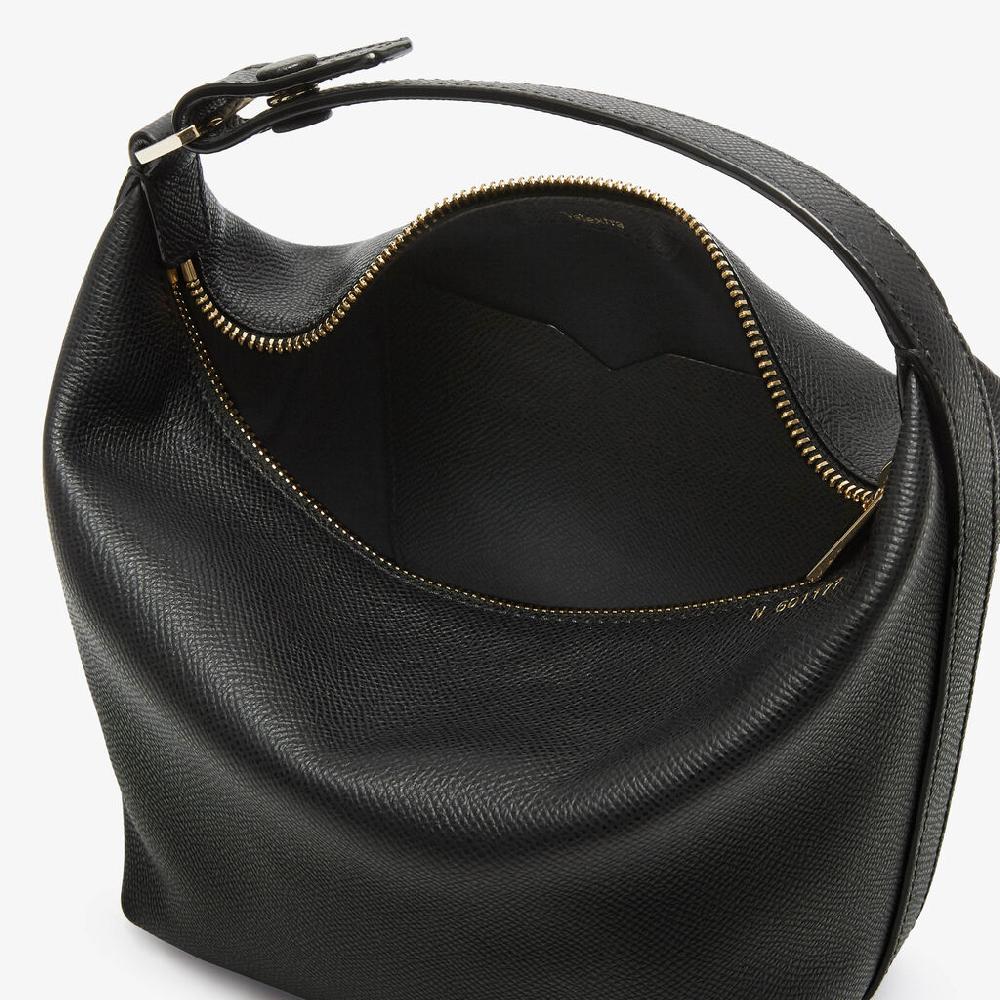 Valextra Borsa a mano mochi da Donna di Lusso in Pelle Nera | Valextra Convenienza