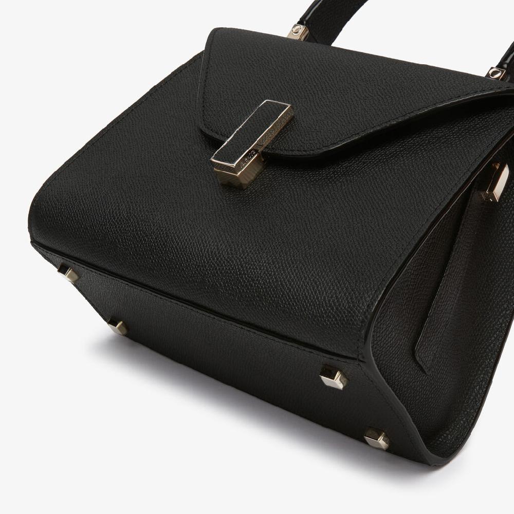 Valextra Borsa a mano Mini in Pelle Nera | Valextra Iside In Vendita
