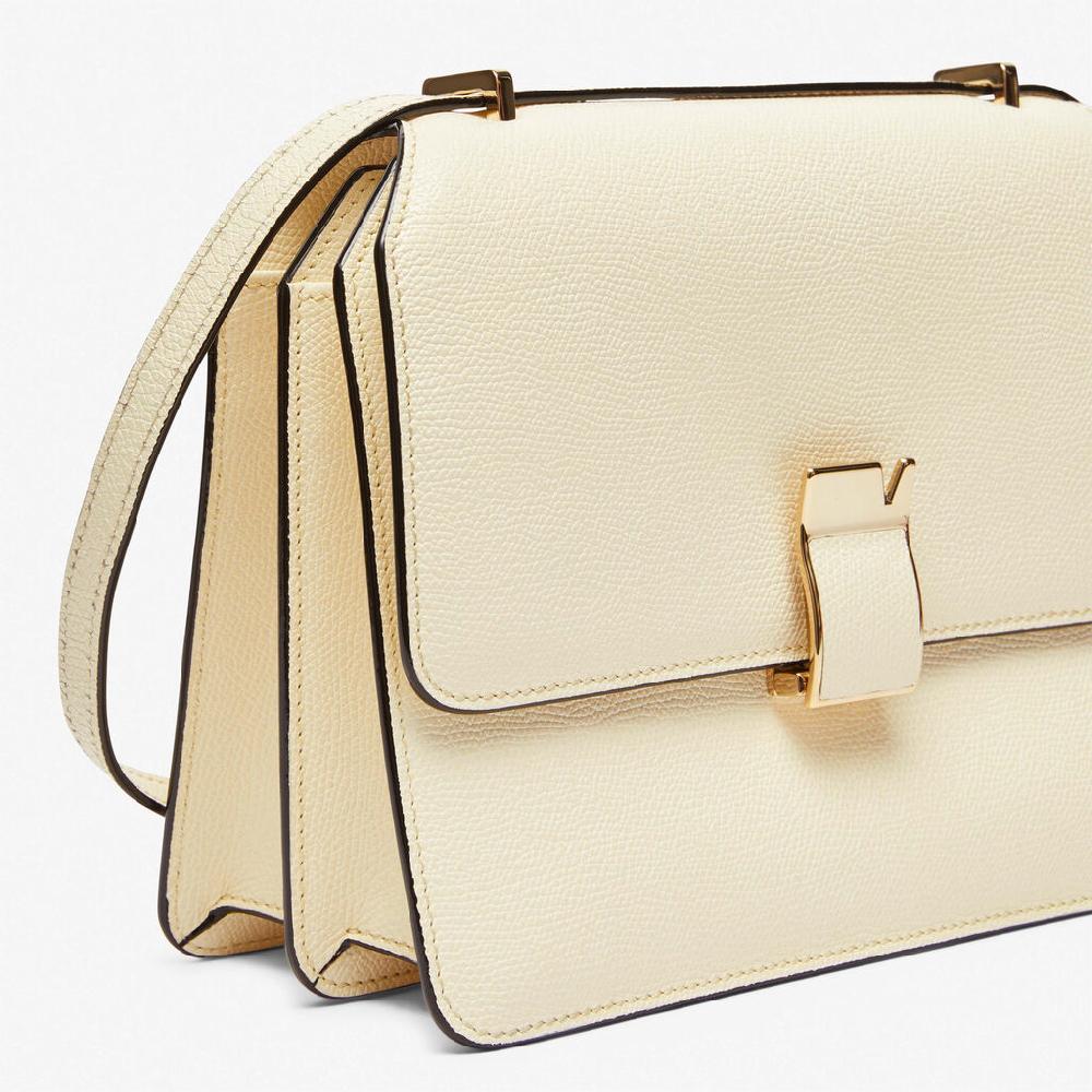 Valextra Borsa postina Media in Pelle Bianca | Valextra NoLo Hotsell