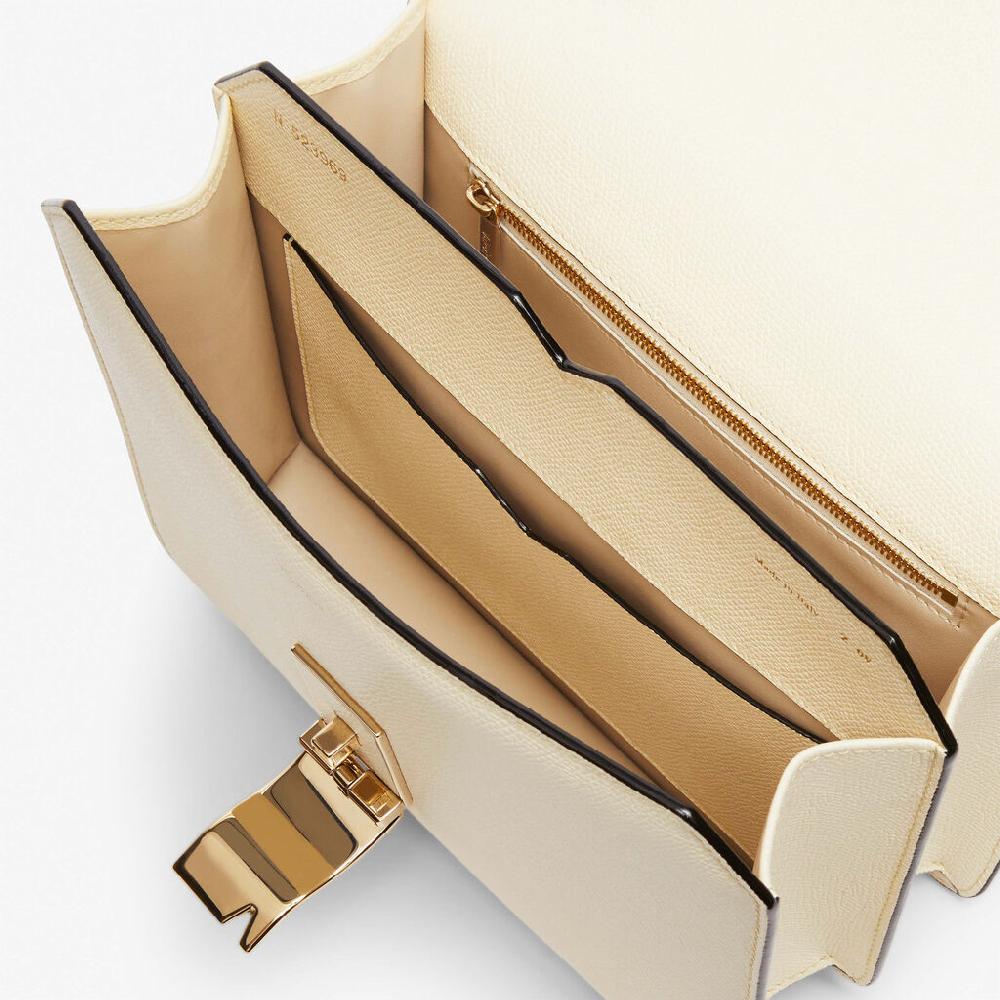 Valextra Borsa postina Media in Pelle Bianca | Valextra NoLo Hotsell