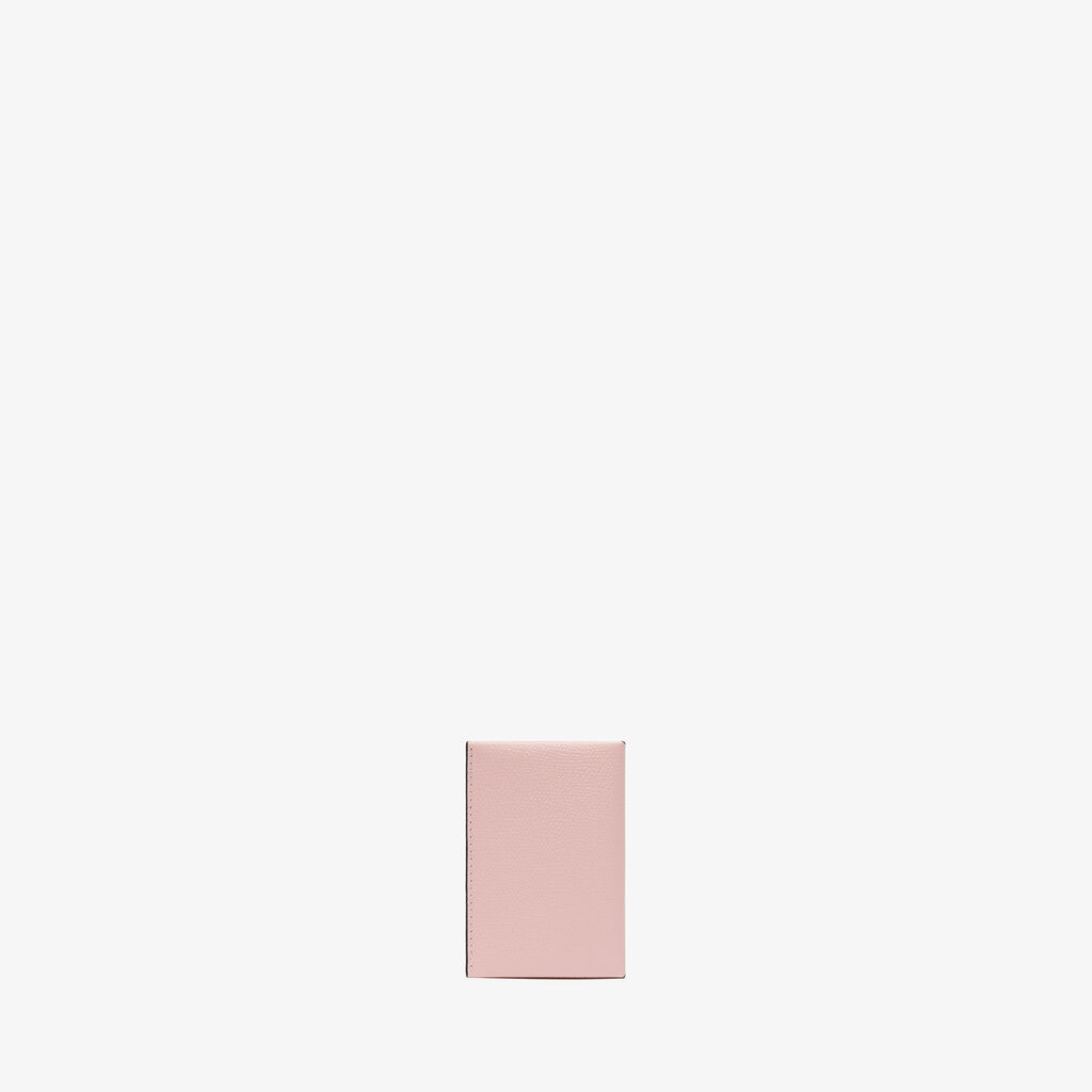 Valextra Porta carte piccolo da Donna in Pelle Rosa | Valextra Italy
