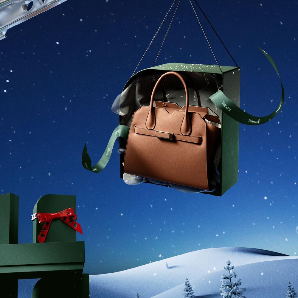 Valextra Borsa a due manici da Donna di Lusso Marrone | Valextra Novità