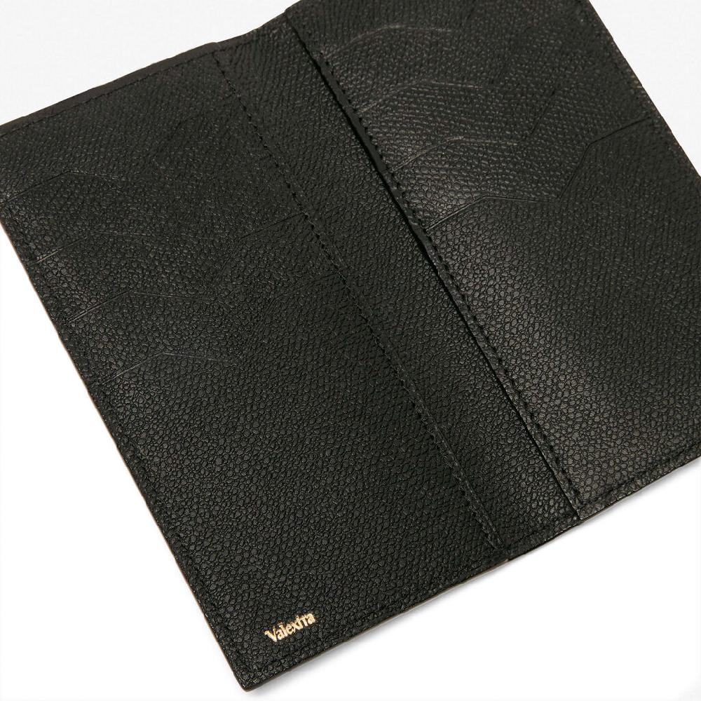 Valextra Portafoglio grande in Pelle Nera | Valextra Brera Offerte