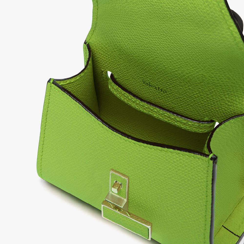 Valextra Borsa Cintura da Donna in Pelle Verde | Valextra Iside Sconto