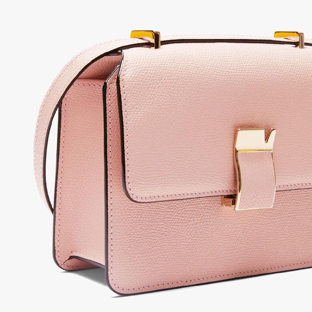 Valextra Borsetta a tracolla elegante NoLo in Pelle Rosa | Valextra Offerte