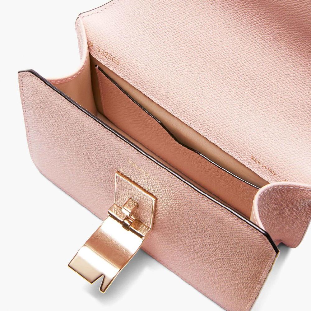 Valextra Borsetta a tracolla elegante NoLo in Pelle Rosa | Valextra Offerte