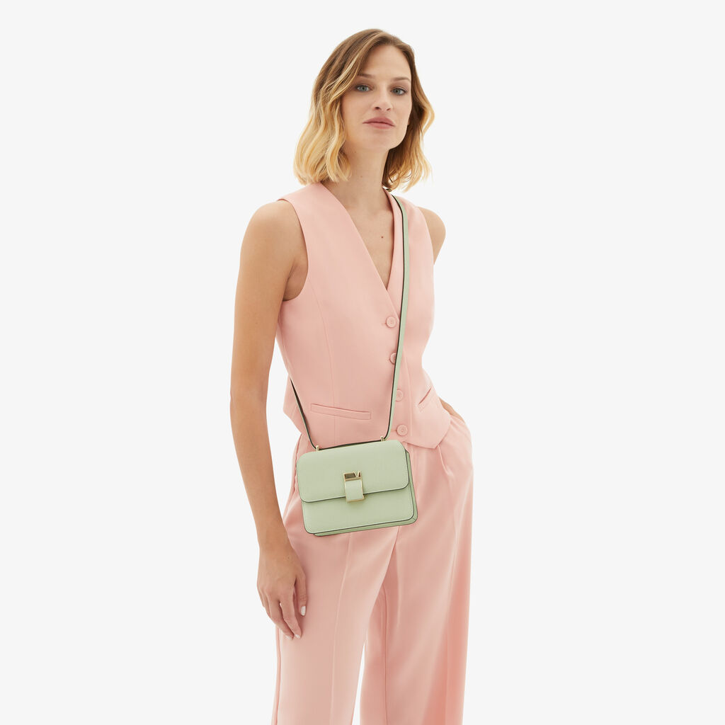 Valextra Borsa a tracolla da Donna in Pelle Verde di Lusso | Valextra Hotsell