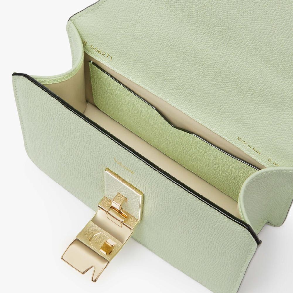 Valextra Borsa a tracolla da Donna in Pelle Verde di Lusso | Valextra Hotsell